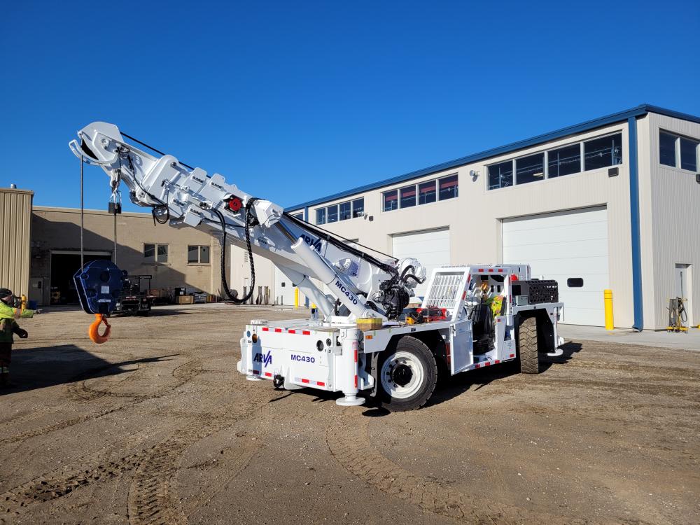 Arva Industries MC430 Mining Crane