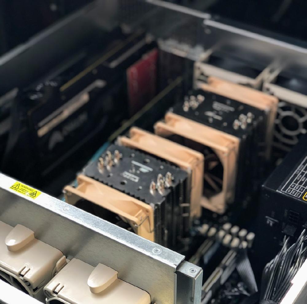 Custom Network Attached Storage (NAS) Server